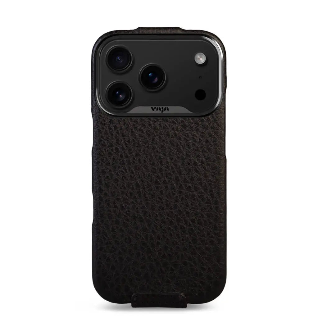 Top - iPhone 17 Pro leather case V-Mag - Vaja