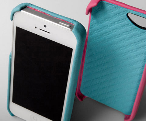 Grip Matelassé - Quilted Leather iPhone SE Case