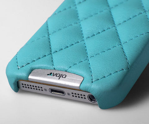 Grip Matelassé - Quilted Leather iPhone SE Case