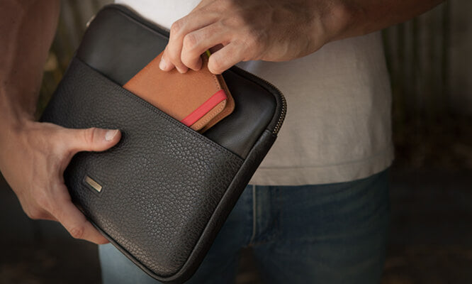 12.9" Tablet Leather Sleeve
