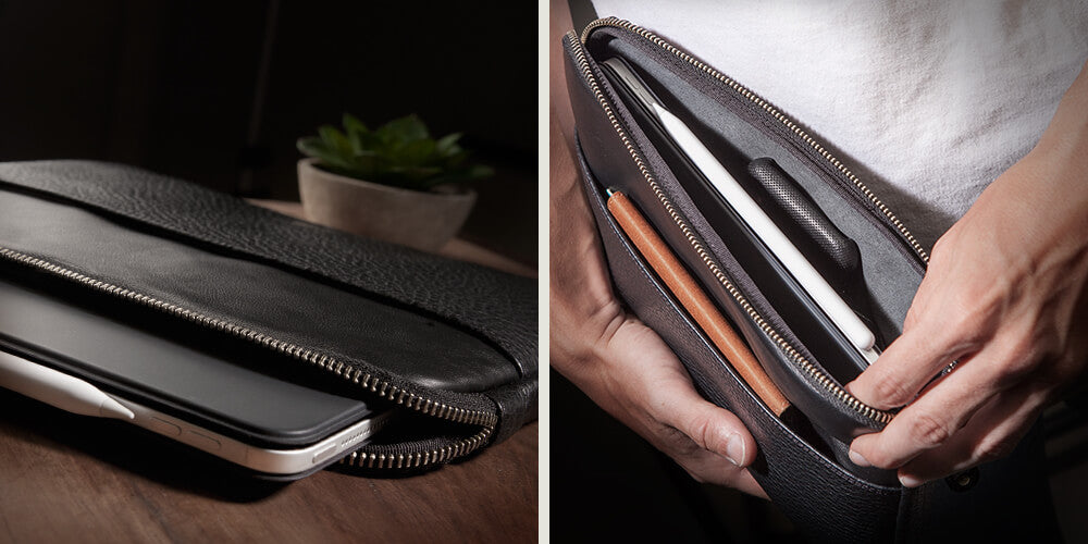 12.9" Tablet Leather Sleeve