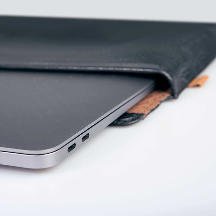13" Laptop Leather Sleeve - Vaja