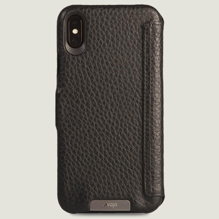 Folio - iPhone Xs Max Leather Case - Vaja