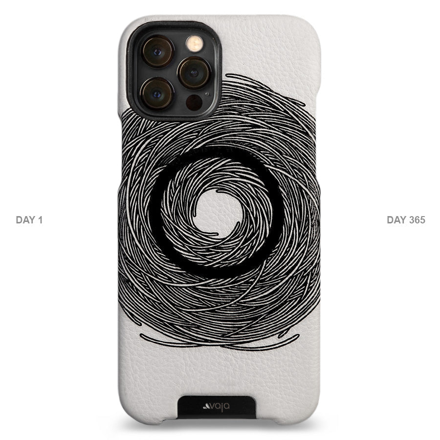 Around iPhone 12 Pro Max Magsafe leather case - Vaja