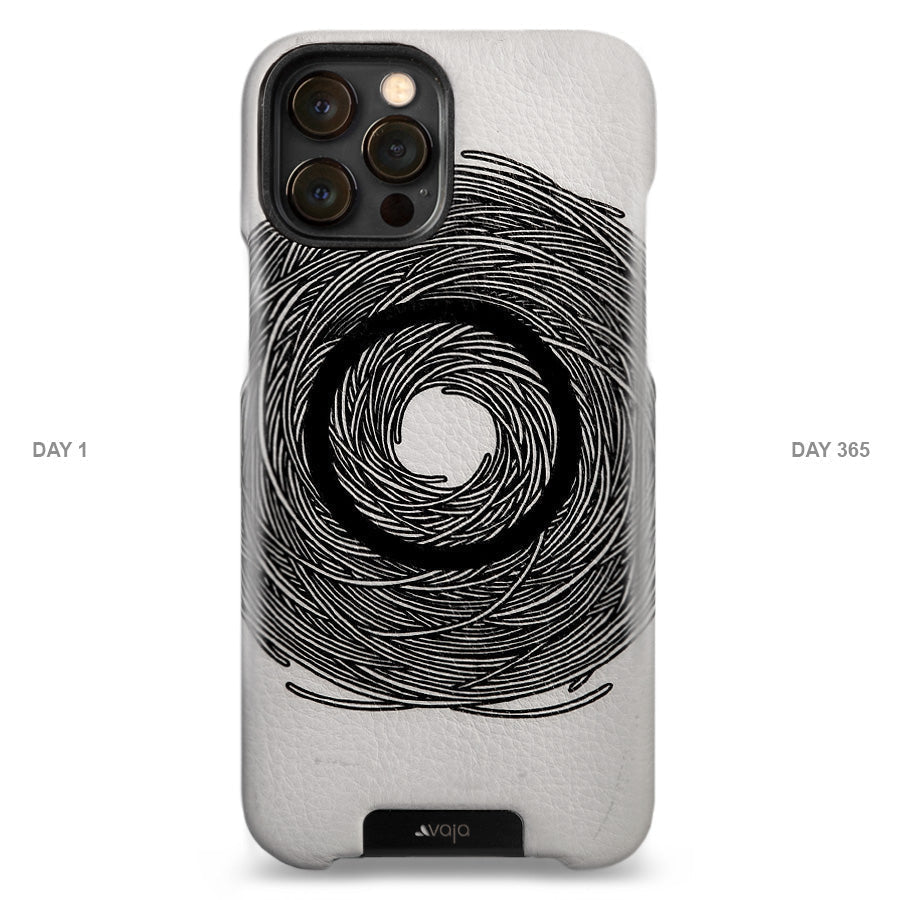 Around iPhone 12 Pro Max Magsafe leather case - Vaja