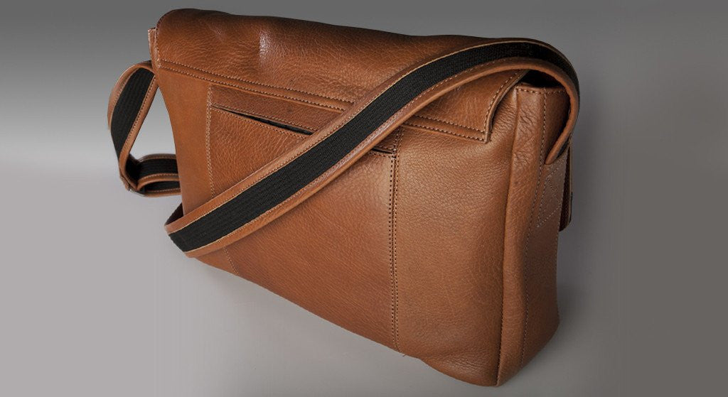Messenger Leather Bag for Macbook 13" - Vaja