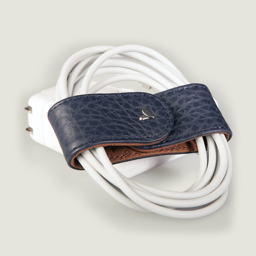 Leather Bow Cord Organizer - Vaja