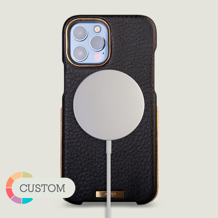 Gold Grip iPhone 12 Pro Leather Case - Limited Edition - - Vaja