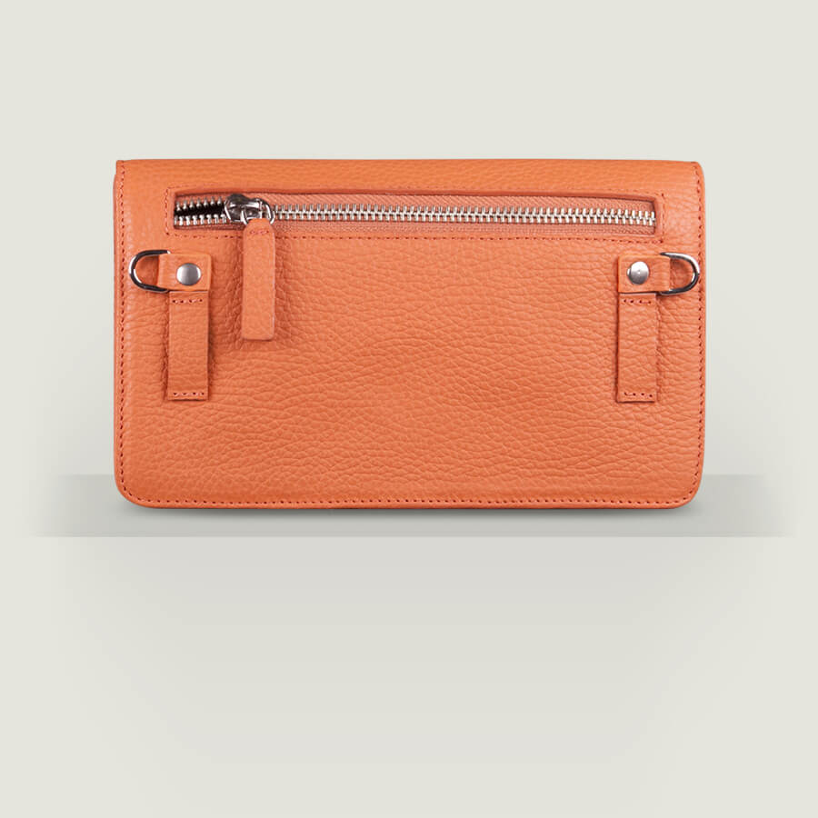 Alma Leather Clutch - Vaja