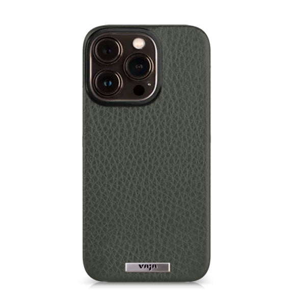 Custom Grip Phone 14 Pro Max leather case - Vaja