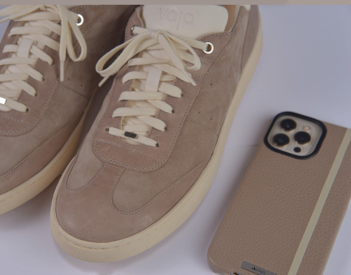 Burro Leather Sneakers - Vaja