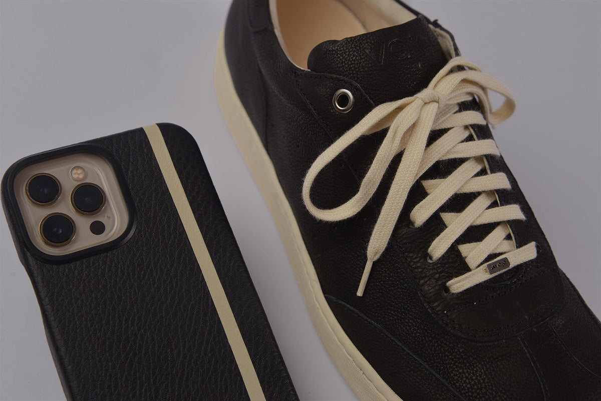 Burro Leather Sneakers - Vaja