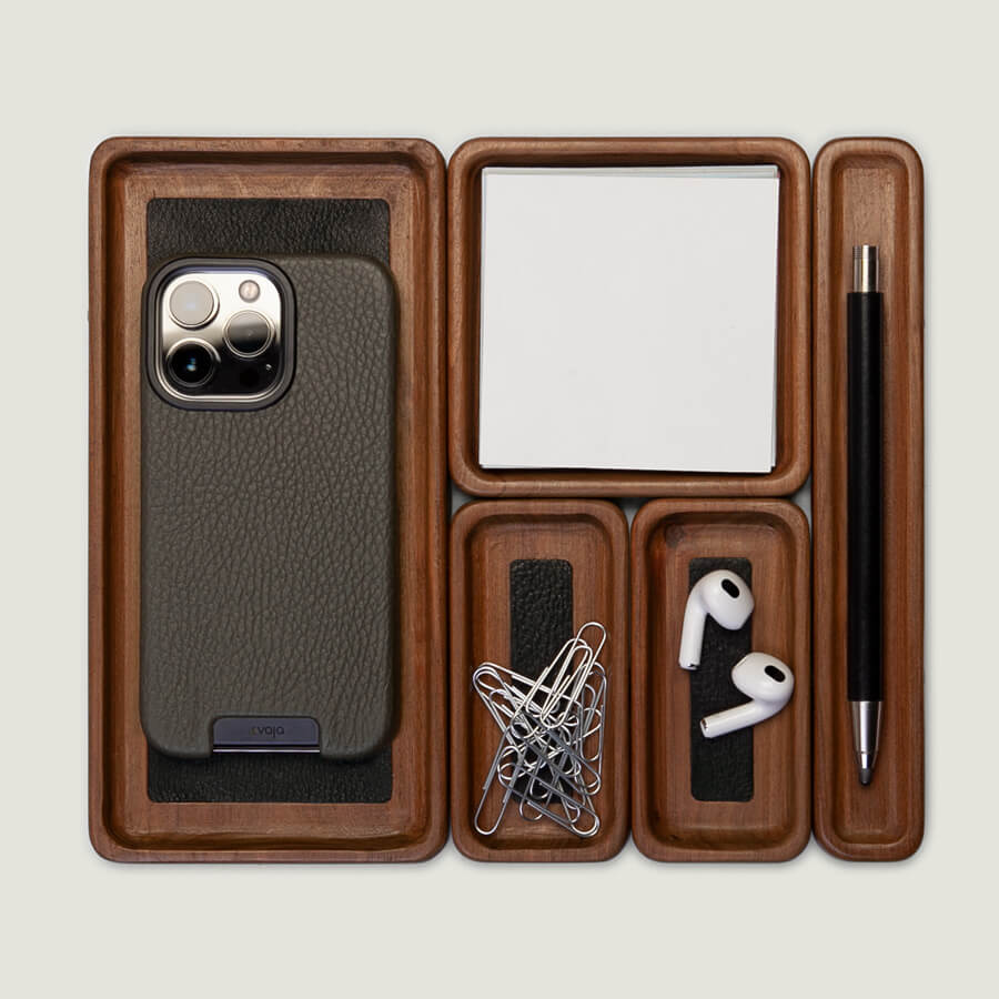 Vaja Wood Desk Tray - Vaja