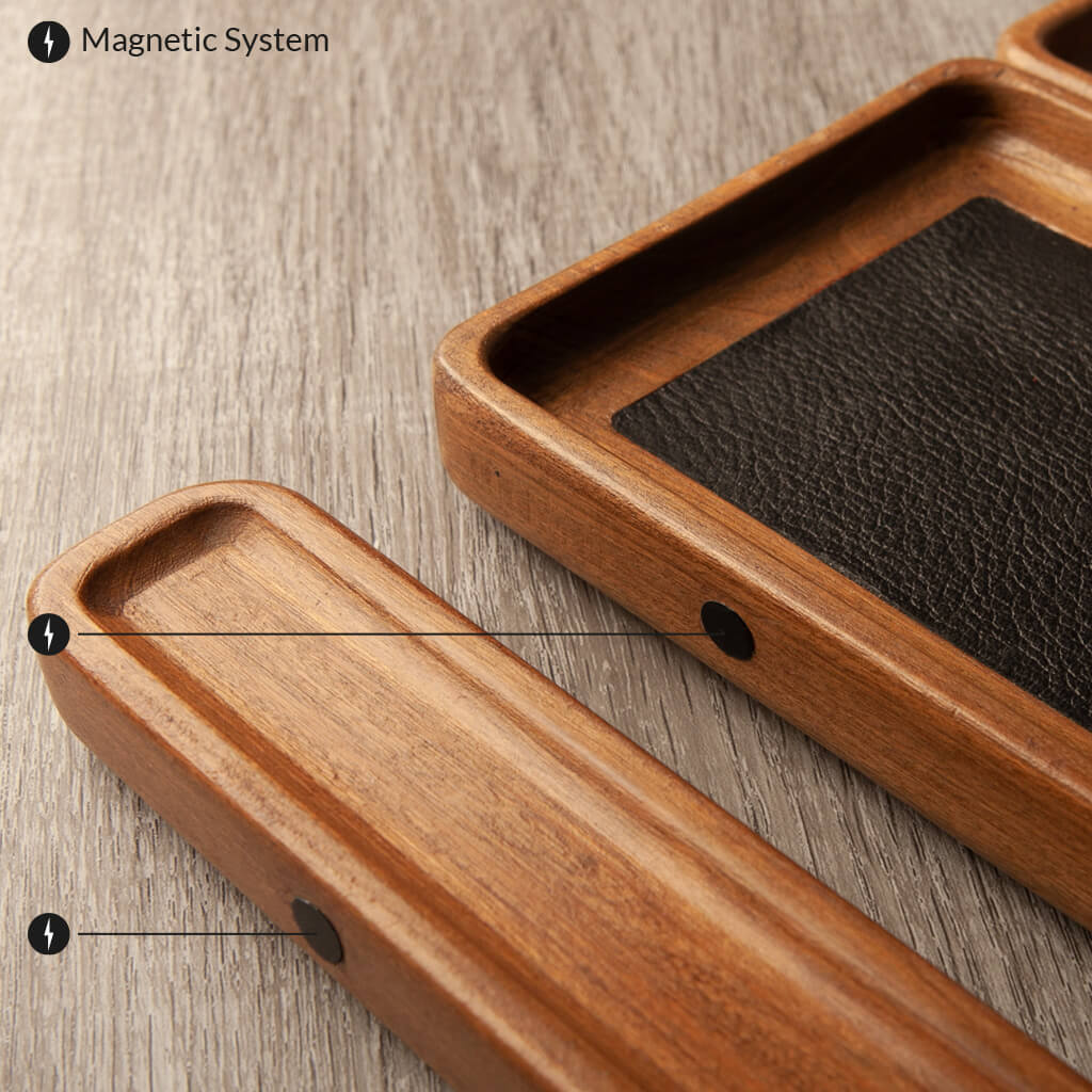 Vaja Wood Desk Tray - Vaja