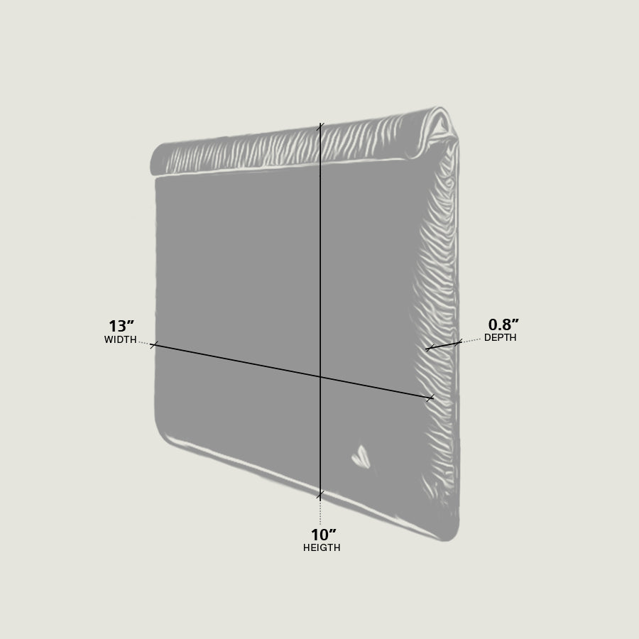 13" Laptop Leather Sleeve - Vaja