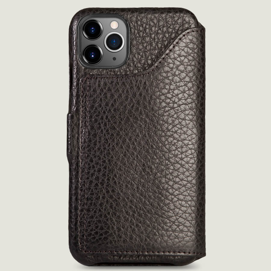 Folio Stand iPhone 11 Pro Max wallet leather case - Vaja