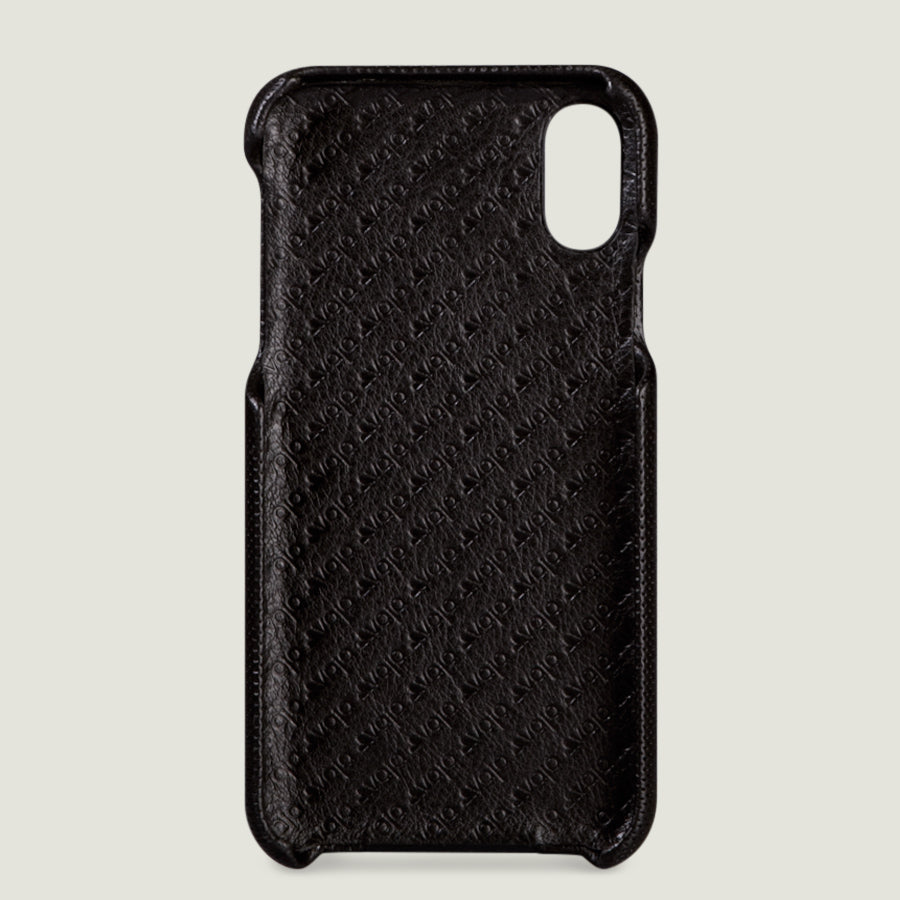 Grip iPhone X / iPhone Xs Leather Case - Vaja