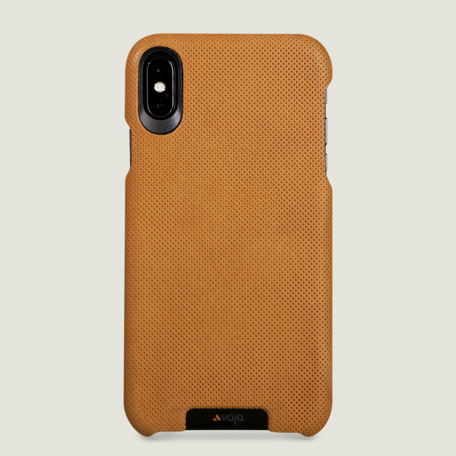 Grip iPhone X / iPhone Xs Leather Case - Vaja