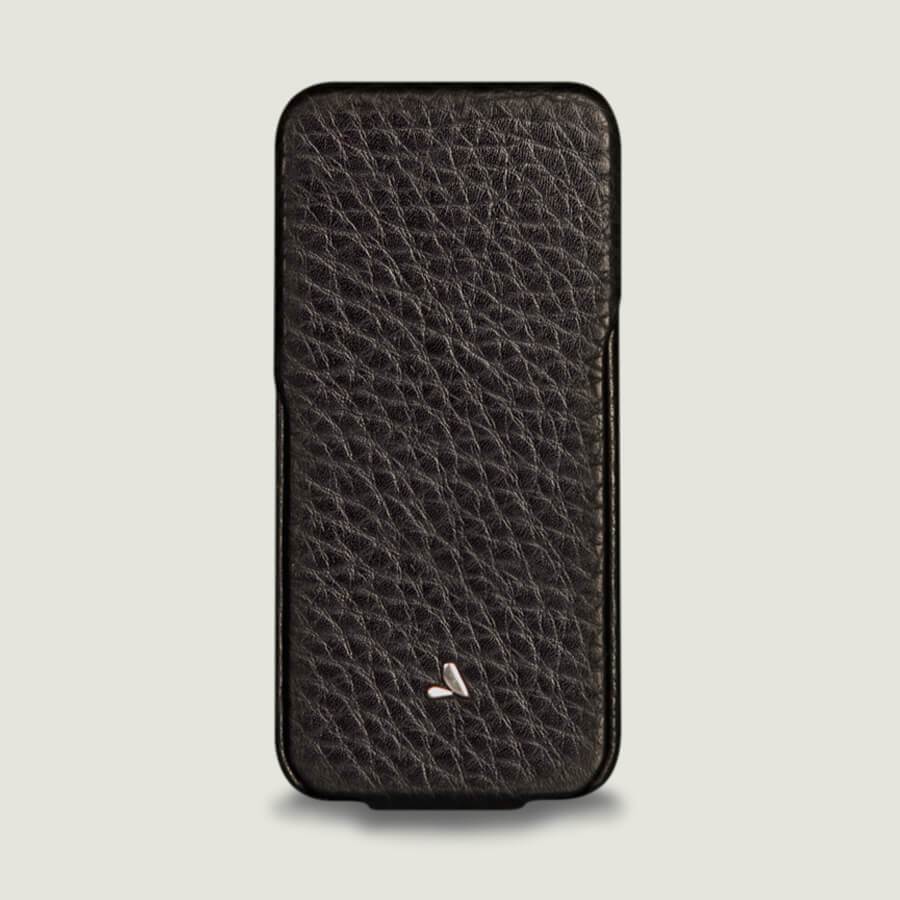 Top Flip - Premium Leather iPhone SE Cases - Vajacases