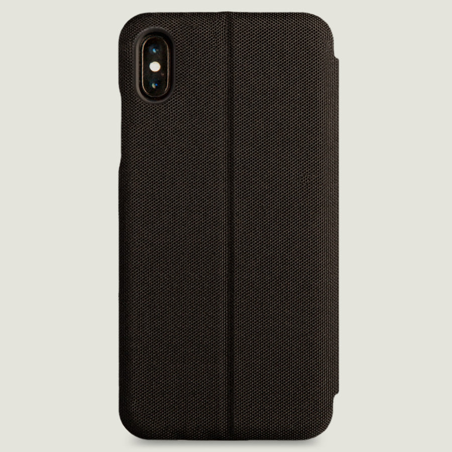 Cordura Folio Stand iPhone Xs Max Case - Vaja