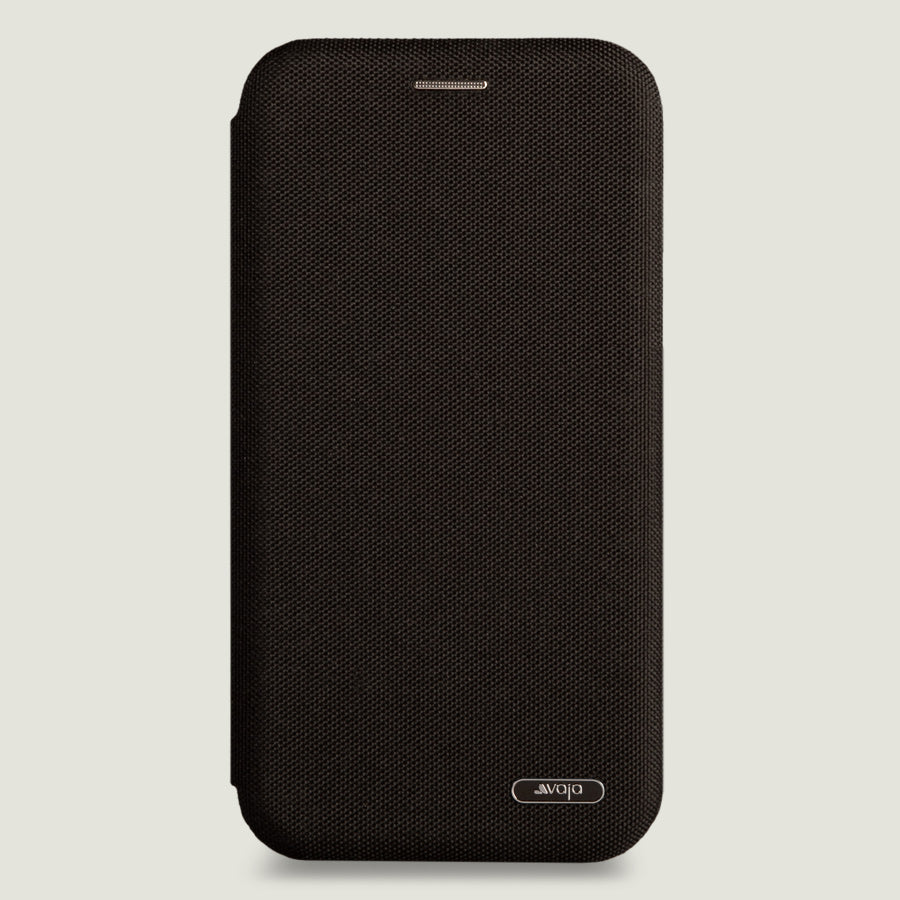Folio Stand Cordura iPhone Xr Fabric Case - Vaja