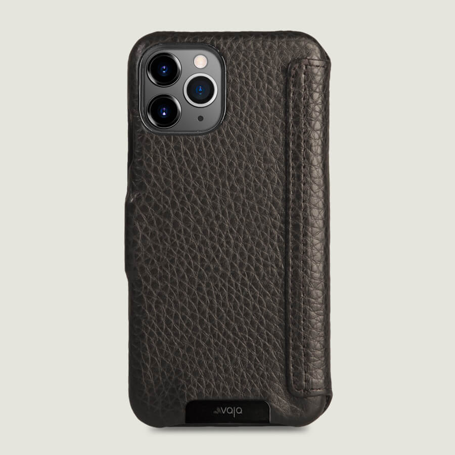 Folio iPhone 11 Pro leather case - Vaja