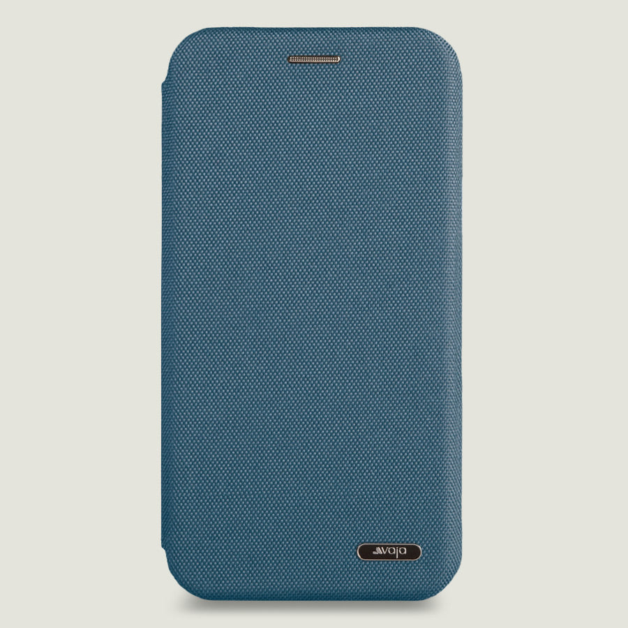 Folio Stand Cordura iPhone Xr Fabric Case - Vaja