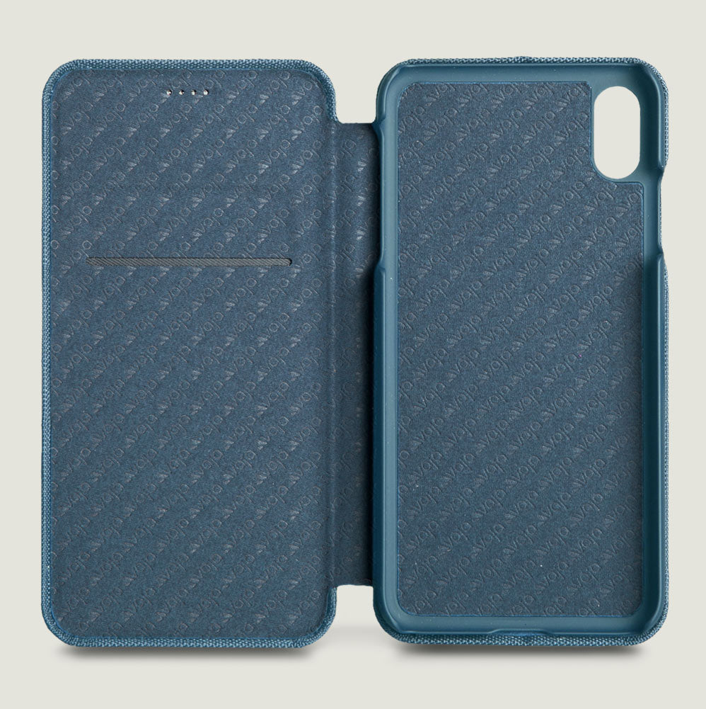 Cordura Folio Stand iPhone Xs Max Case - Vaja