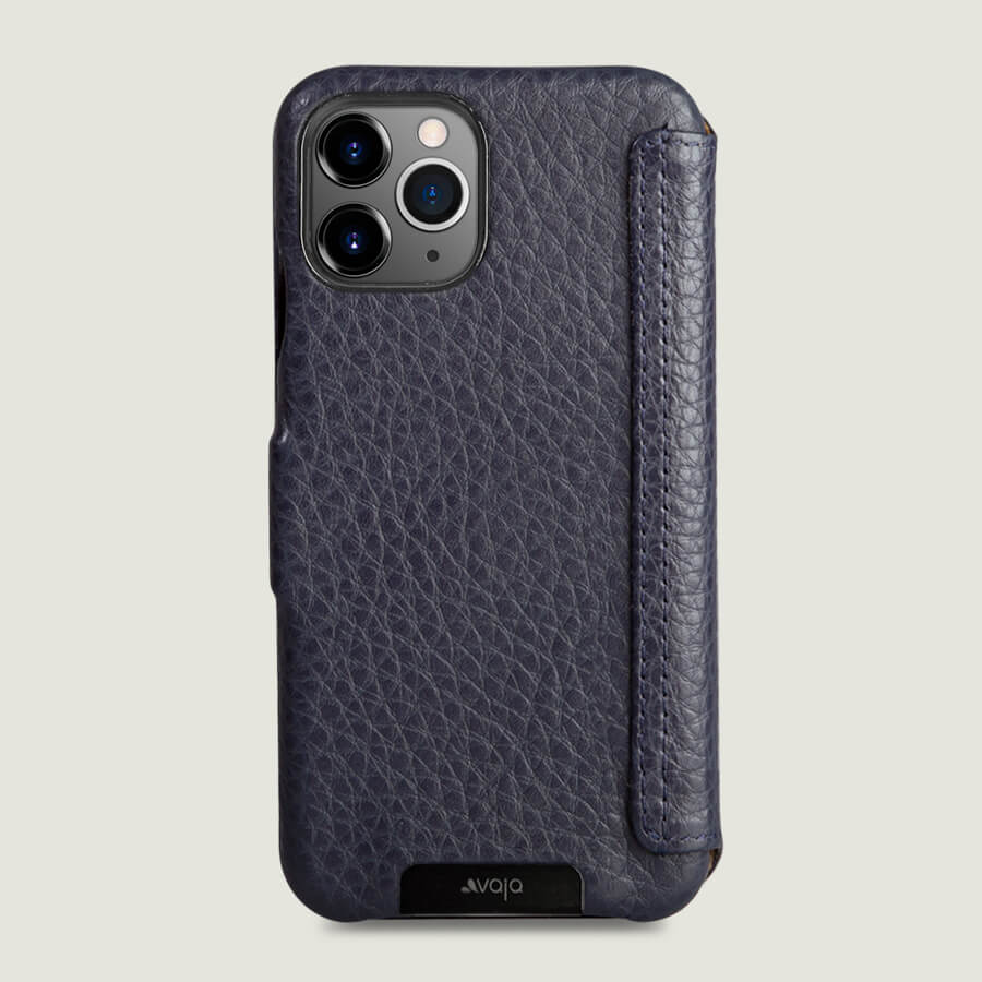 Folio iPhone 11 Pro leather case - Vaja