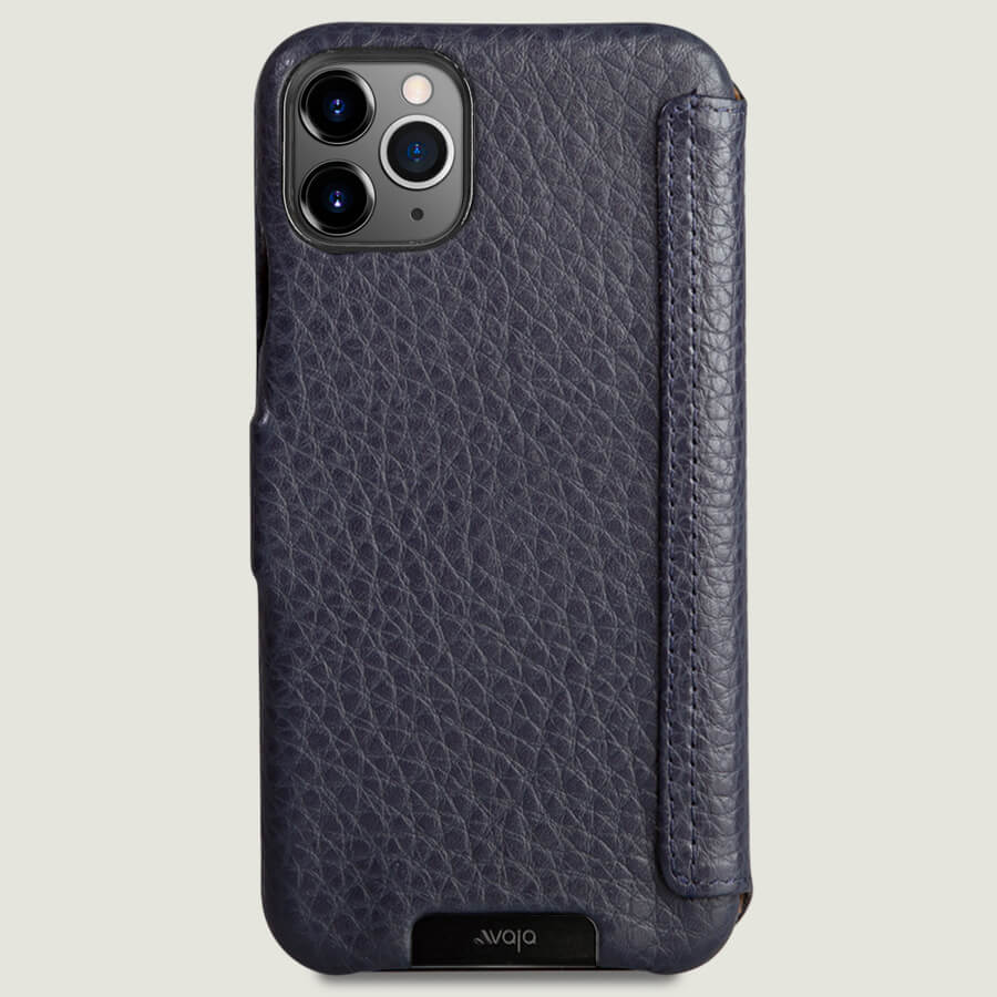 Folio iPhone 11 Pro Max leather case - Vaja
