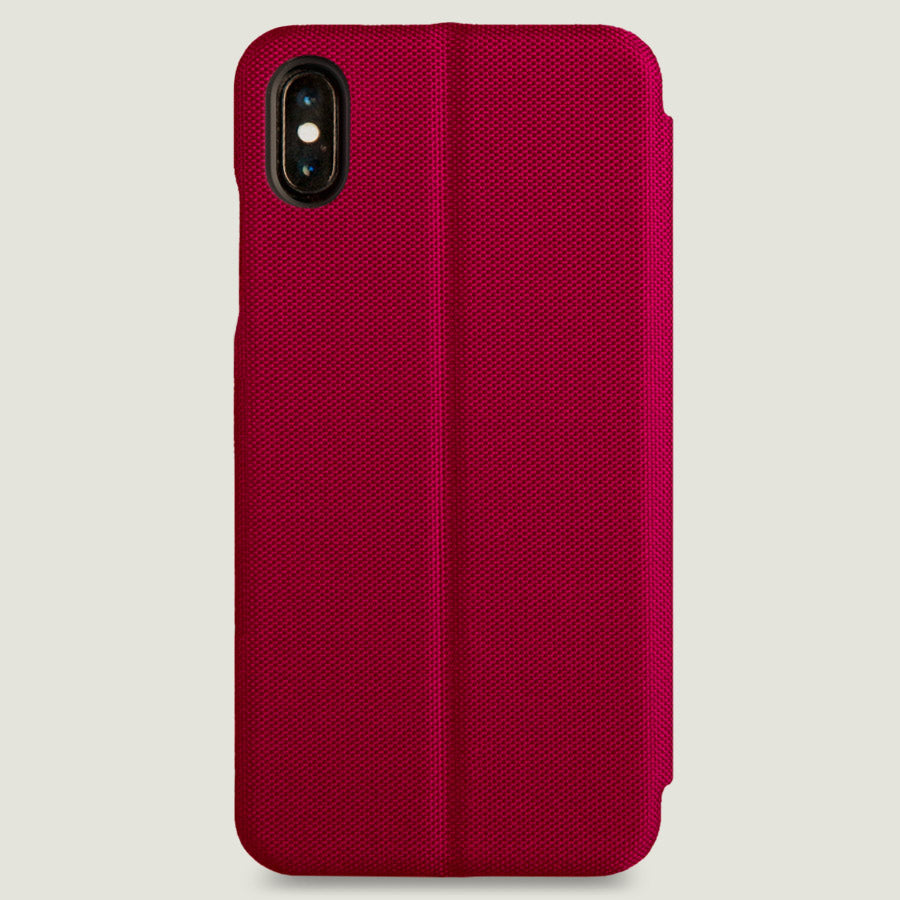 Cordura Folio Stand iPhone Xs Max Case - Vaja