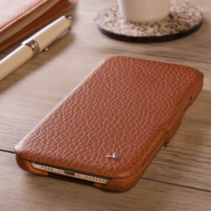 Folio iPhone 11 Pro Max leather case - Vaja