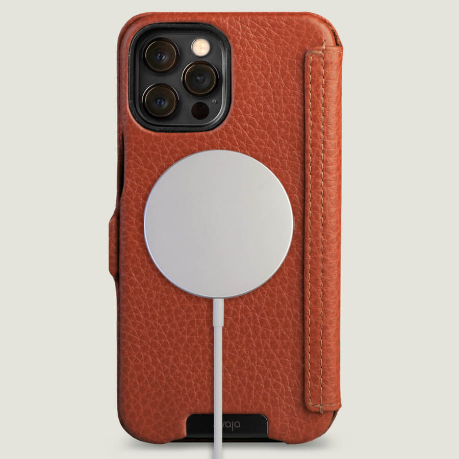 iPhone 12 Pro Max Folio Leather Case with MagSafe