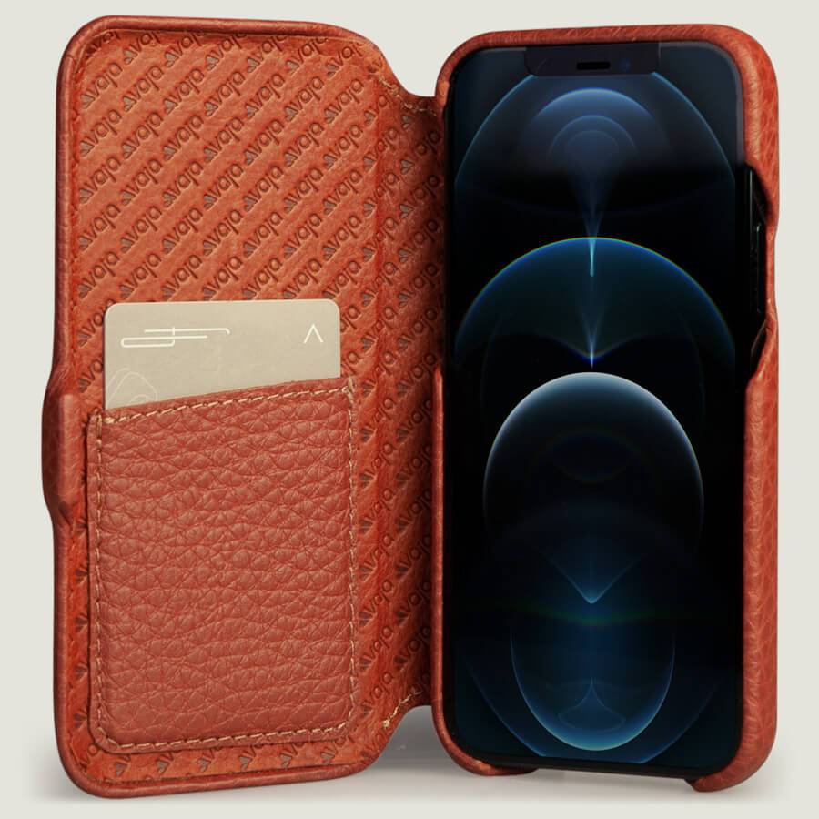 iPhone 12 Pro Max Folio Leather Case with MagSafe - Vaja