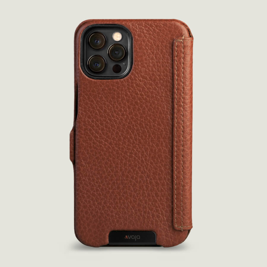 iPhone 12 & 12 pro Folio leather case with MagSafe - Vaja