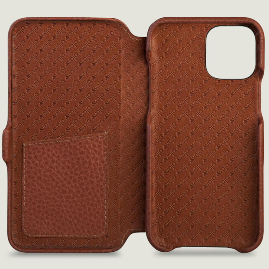 iPhone 12 & 12 pro Folio leather case with MagSafe - Vaja