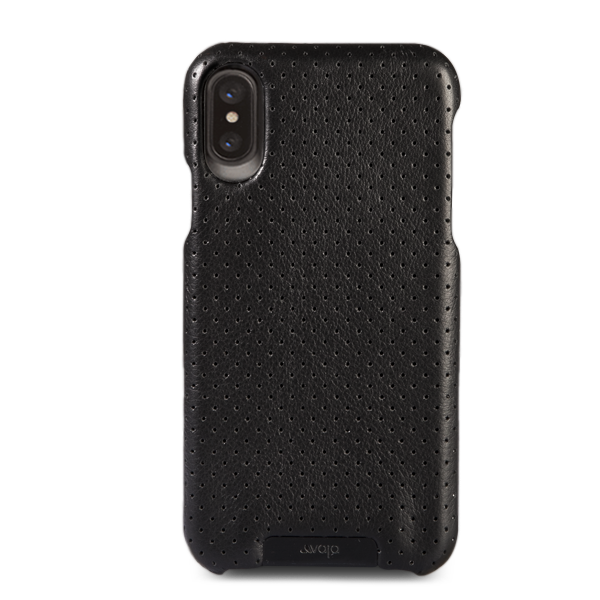 Grip iPhone X / iPhone Xs Leather Case - Vaja