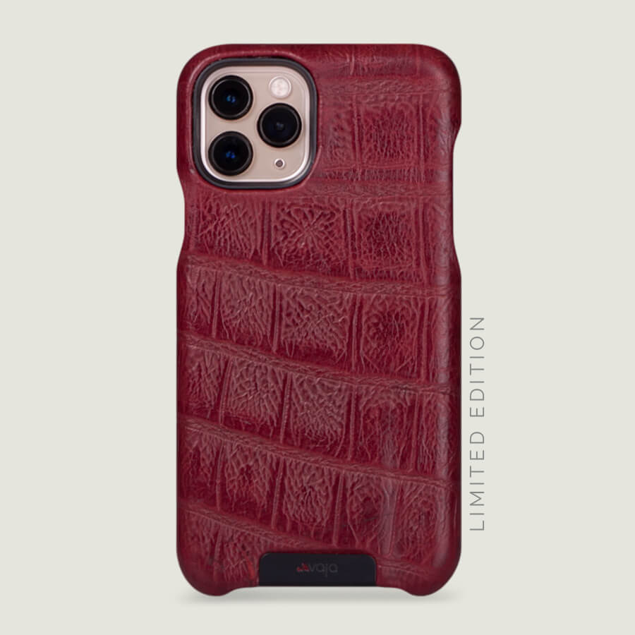 Grip iPhone 11 Pro Leather Case - Vaja