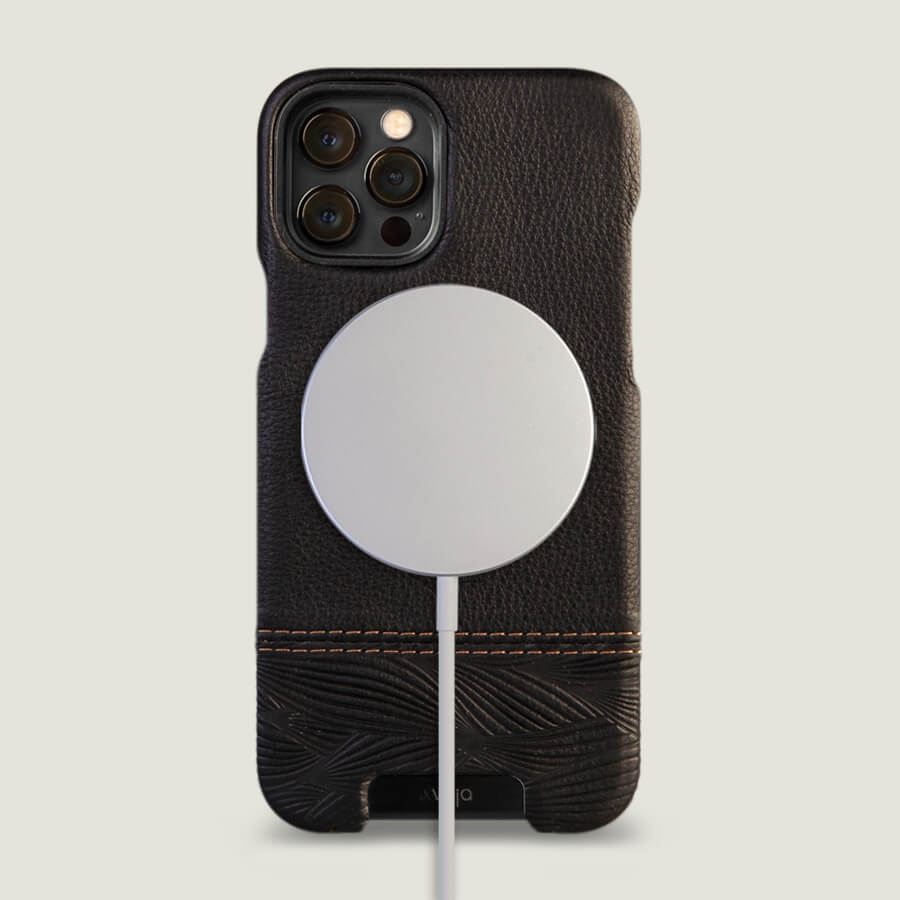 Grip Duo iPhone 12 & 12 pro Leather Case with MagSafe - Vaja