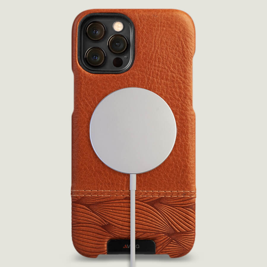 Grip Duo iPhone 12 pro Max Leather Case with MagSafe - Vaja