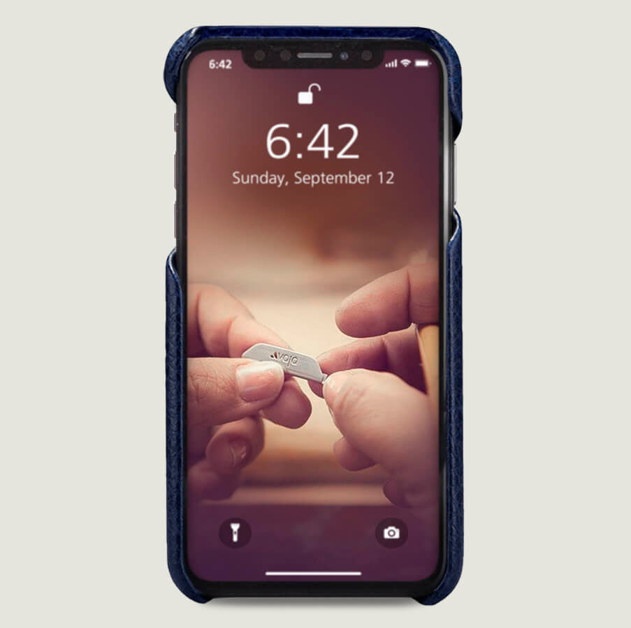 Grip iPhone Xr Leather Case - Vaja