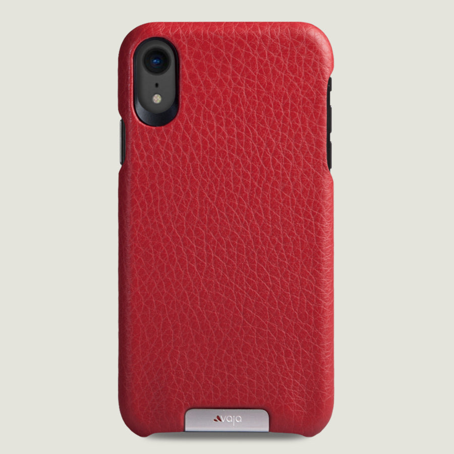 Grip iPhone Xr Leather Case - Vaja