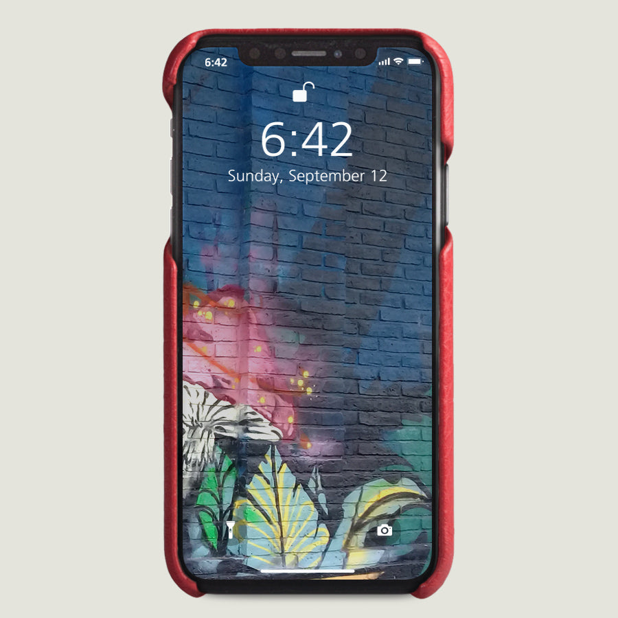 Grip iPhone Xr Leather Case - Vaja