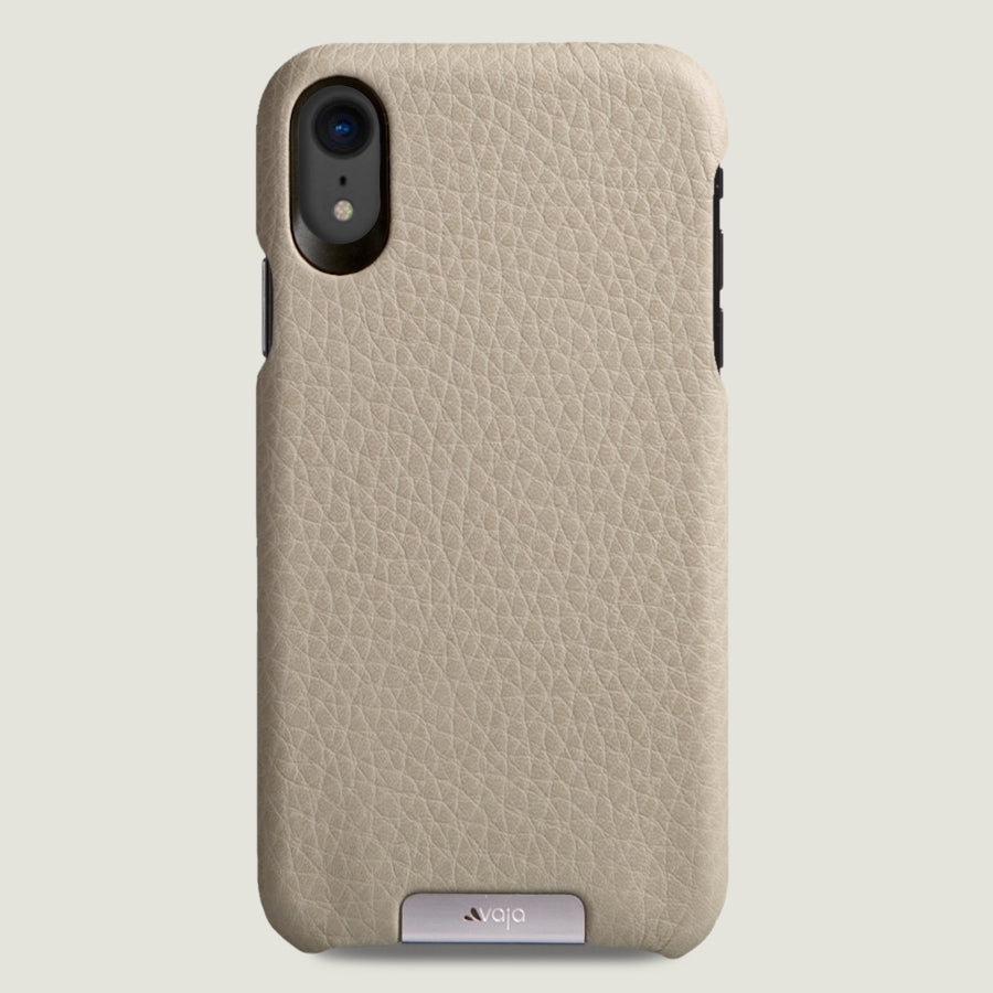 Grip iPhone Xr Leather Case - Vaja