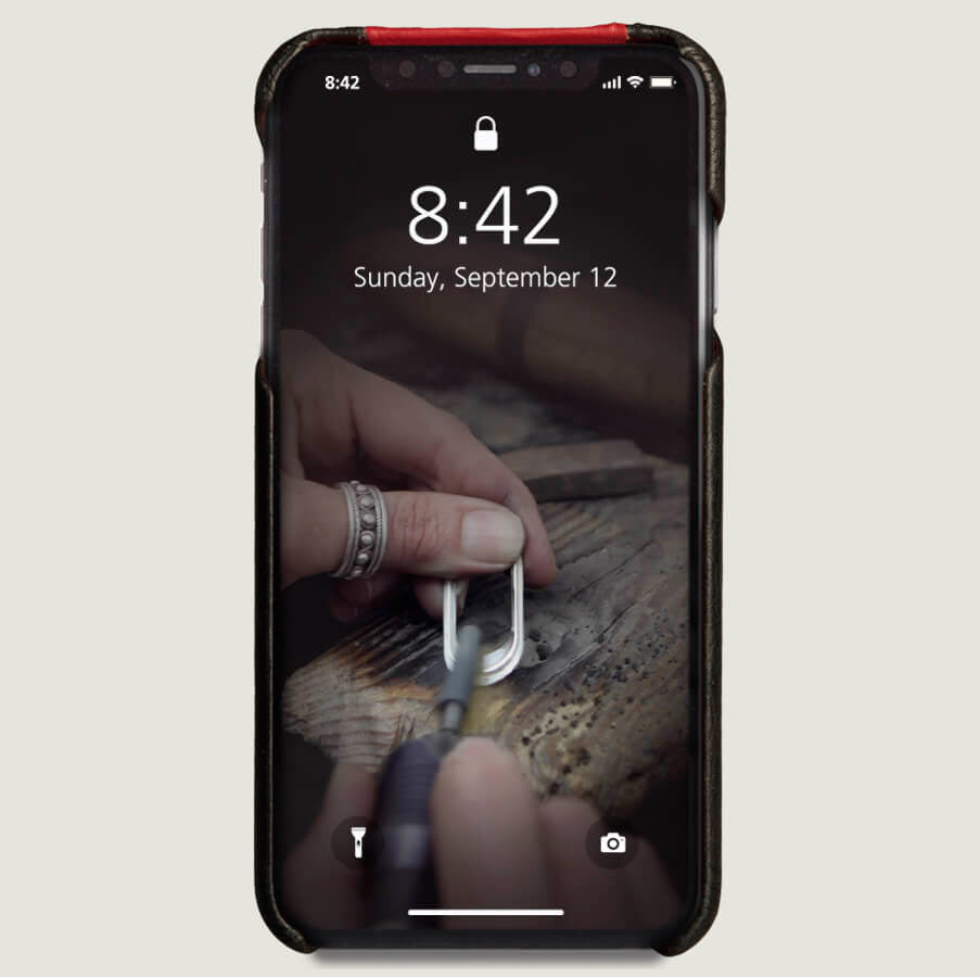 Grip GT - iPhone Xs Max leather case - Vaja