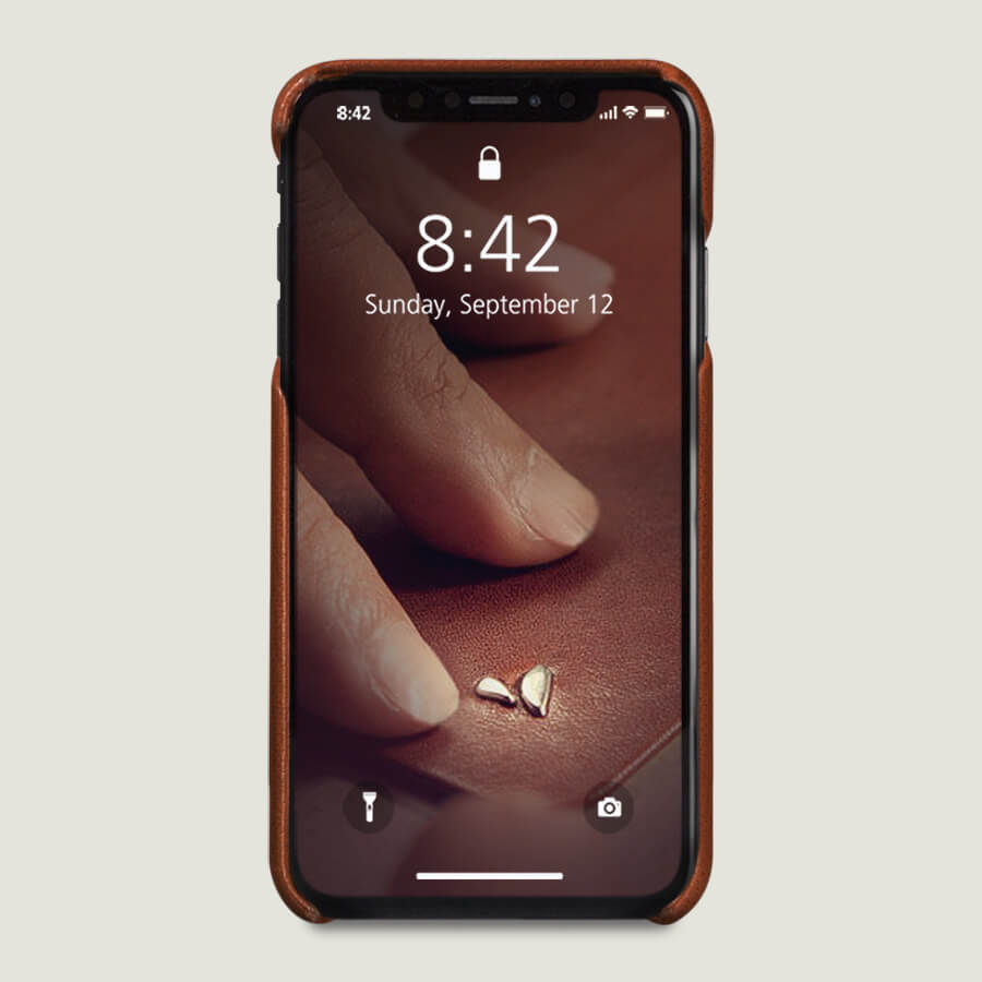 Grip Rider - iPhone X / iPhone Xs Leather Case - Vaja