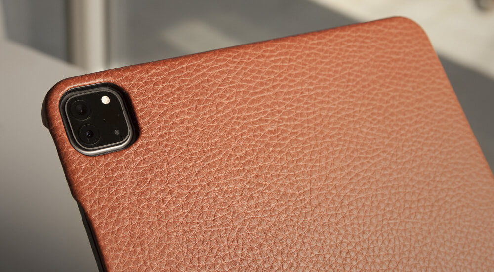 Grip iPad Pro 12.9” Leather Case (2020 & 2021) - Vaja