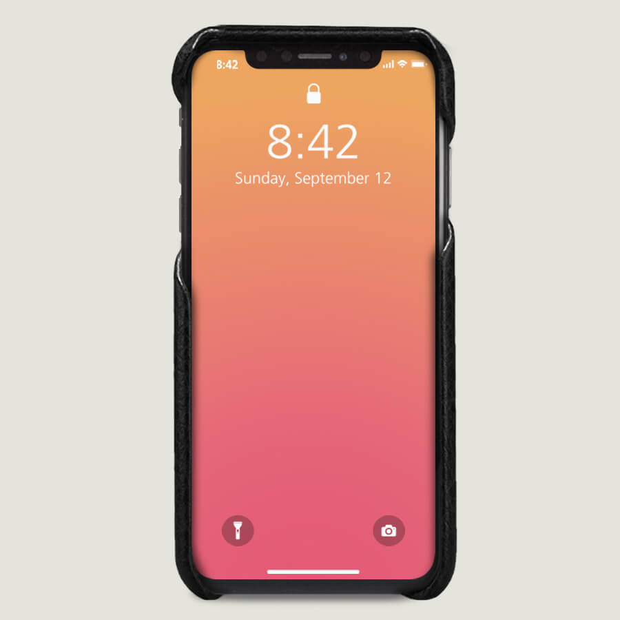 Grip iPhone Xr Leather Case - Vaja