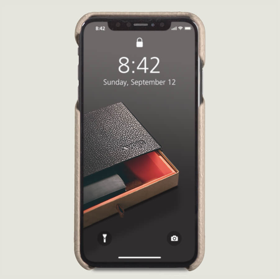 Grip iPhone Xr Leather Case - Vaja