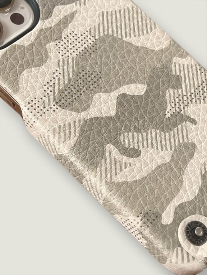 Grip iPhone 12 Pro Max leather case with MagSafe - Vaja